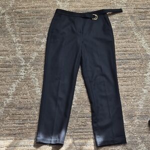 Massimo Dutti Blue Wool Pants